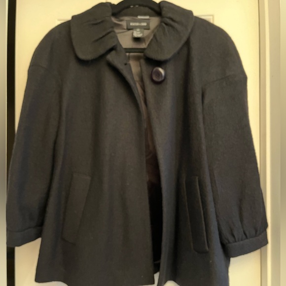 A line jacket with 3/4 puff sleeve - Picture 2 of 13